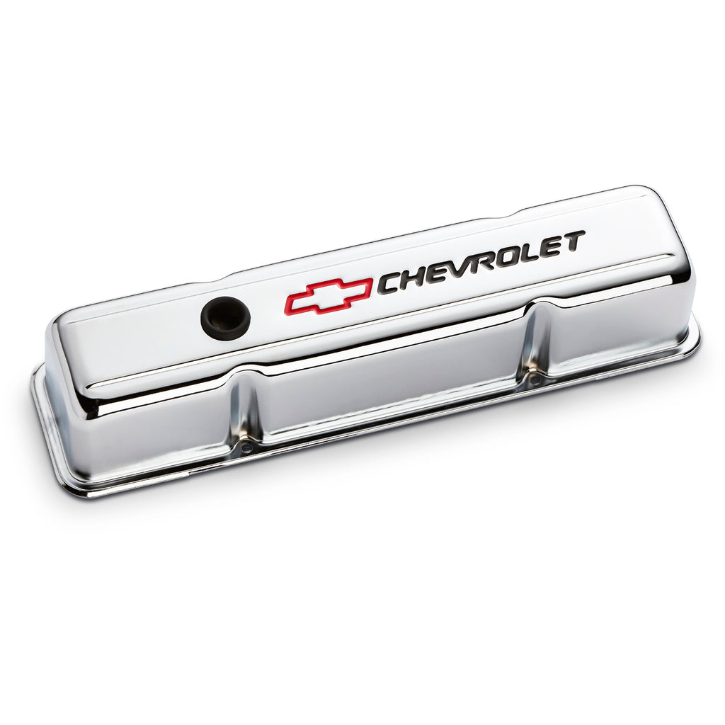 Proform 141-905 Chrome for Select Chevrolet 3B, Chevrolet 3C, Chevrolet 3D, Chevrolet 3E, Chevrolet 3F, Chevrolet 3G, Chevrolet Bel Air, Chevrolet Biscayne, Chevrolet Blazer, Chevrolet Brookwood, Chevrolet C10, Chevrolet C10 Pickup, Chevrolet C10