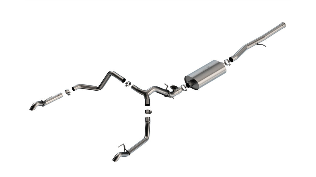 Borla 141002 Cat-Back Exhaust System - Touring for Select Chevrolet Silverado 1500, GMC Sierra