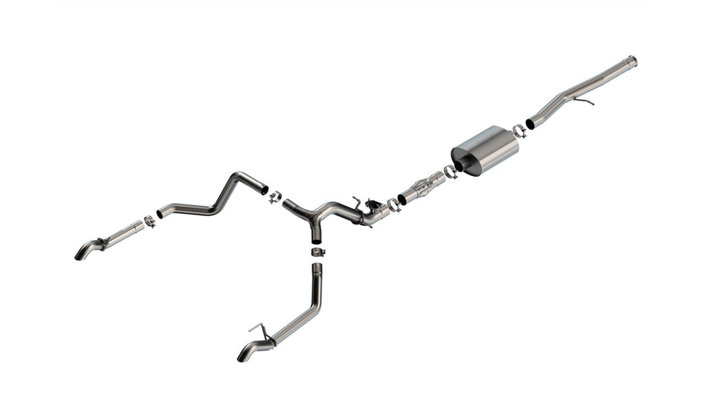 Borla 141004 Cat-Back Exhaust System - ATAK® for Select Chevrolet Silverado 1500, GMC Sierra