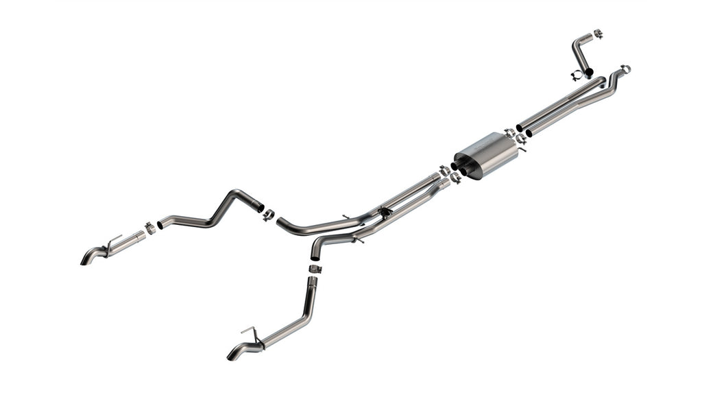 Borla 141005 Cat-Back Exhaust System - S-Type for Select Chevrolet Silverado 1500, GMC Sierra