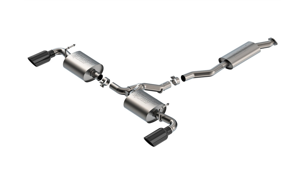 Borla 141009BC Cat-Back Exhaust System - S-Type for Select Toyota RAV4