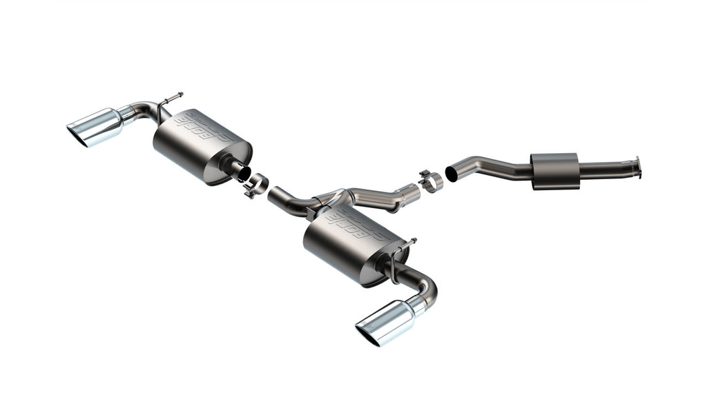 Borla 141010 Cat-Back Exhaust System - S-Type for Select Toyota RAV4
