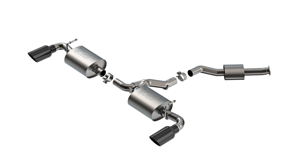 Borla 141010BC Cat-Back Exhaust System - S-Type for Select Toyota RAV4