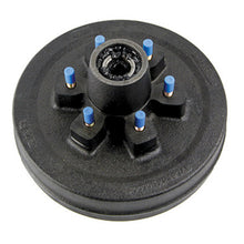 Load image into Gallery viewer, Lippert 141286 Lippert RV Drum Hub Assembly; 10 in.; .5 in. Stud; 4400lbs. Axle; 6-5.5 in. Bolt Pattern;
