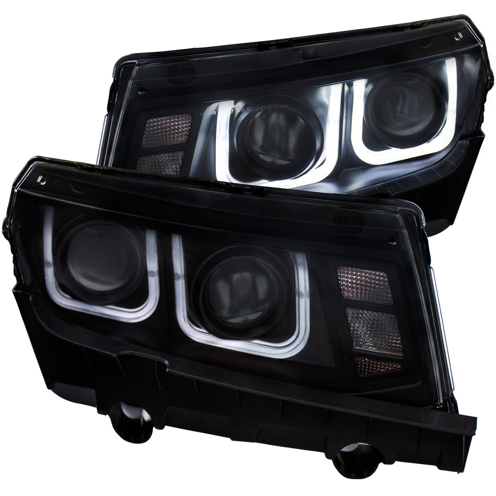1415-Camaro-Projector-Headlights-WUbar-Black-Clear-DriverPassenger