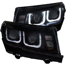 Load image into Gallery viewer, 1415-Camaro-Projector-Headlights-WUbar-Black-Clear-DriverPassenger