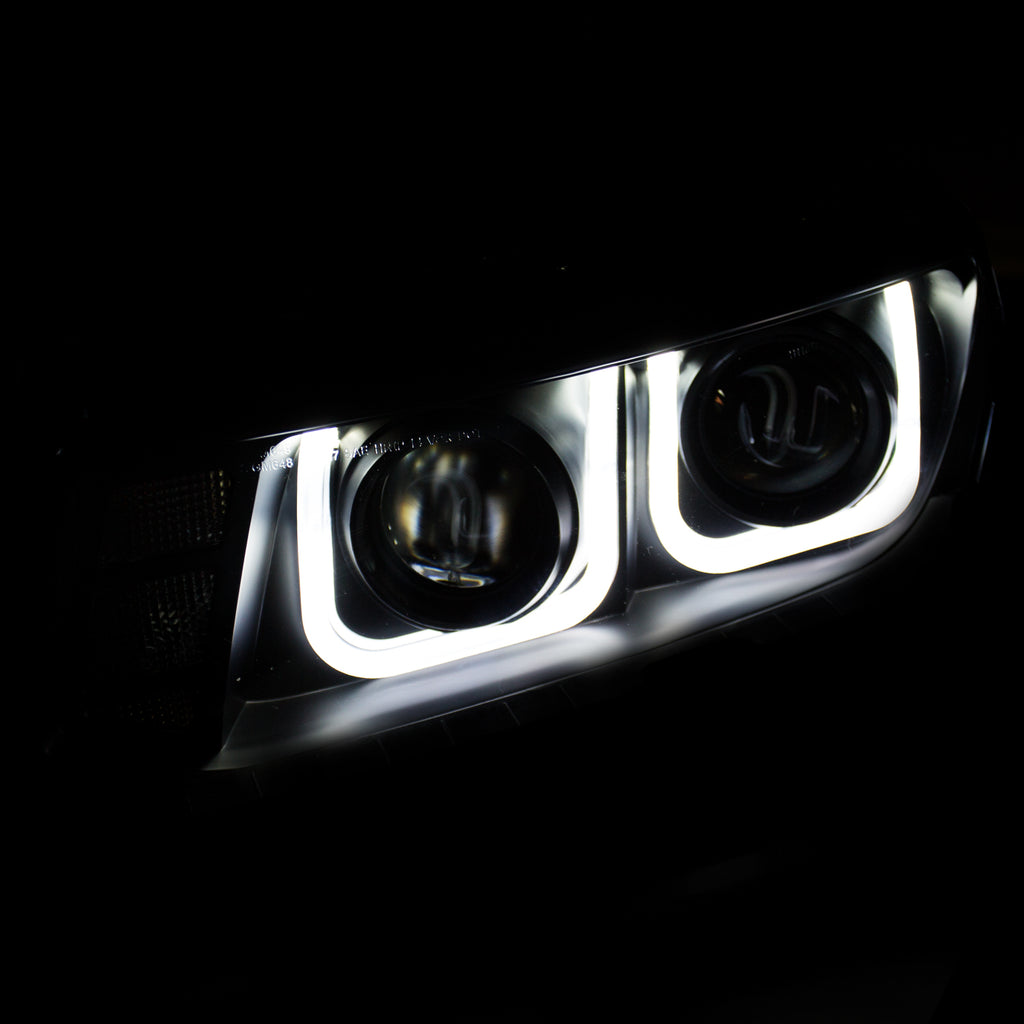 1415-Camaro-Projector-Headlights-WUbar-Black-Clear-DriverPassenger