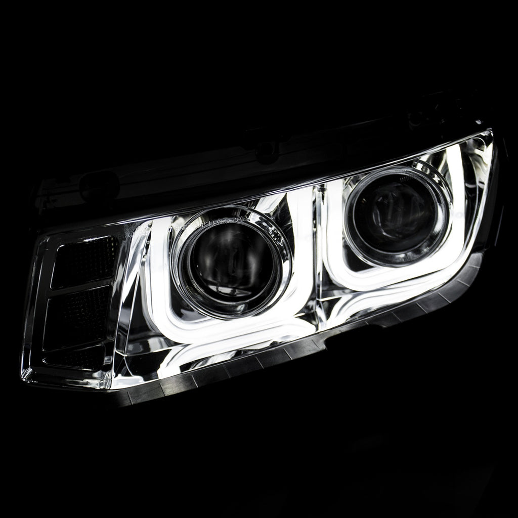 1415-Camaro-Projector-Headlights-WUbar-Chrome-Clear-DriverPassenger