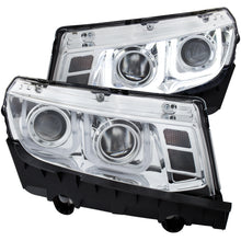 Load image into Gallery viewer, 1415-Camaro-Projector-Headlights-WUbar-Chrome-Clear-DriverPassenger