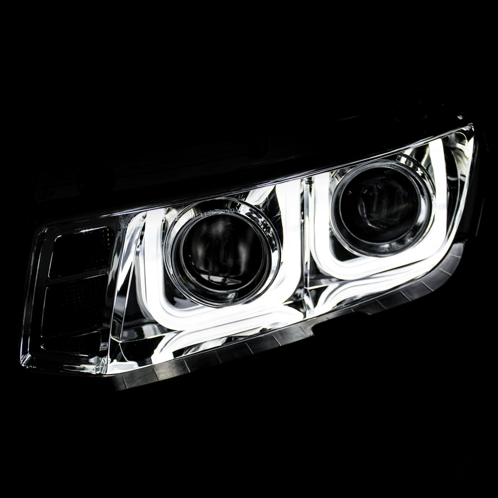 1415-Camaro-Projector-Headlights-WUbar-Chrome-Clear-DriverPassenger