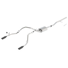 Load image into Gallery viewer, 1415-SilveradoSierra-1500-5.3L-V8-4Dr-CcSb-153.0In-Wb-Touring-Catback-2.75-In2.25-Out-WBlk-Tip