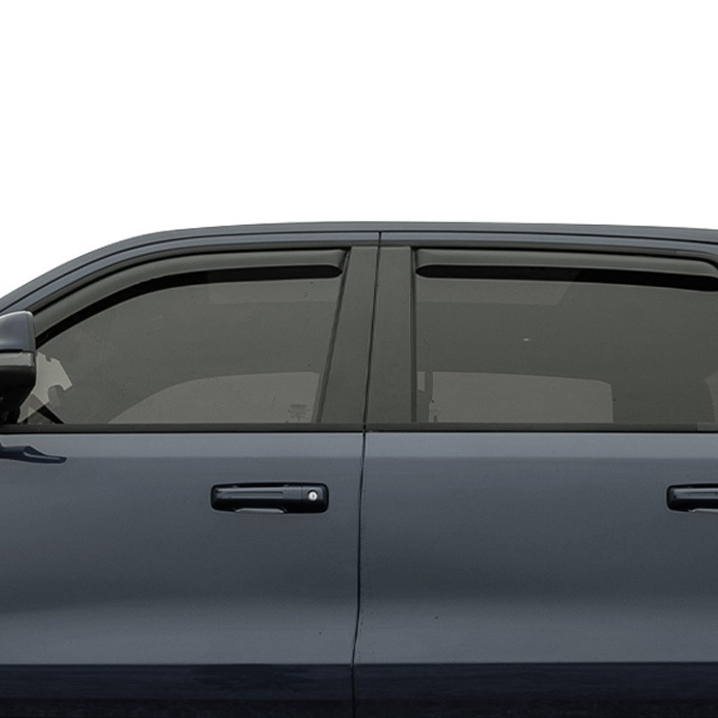 Black Horse Off Road 141531-IN Rain Guards for Select Nissan Pathfinder