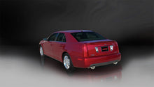 Load image into Gallery viewer, Corsa Performance 14157 2.5in. Axle-Back Dual Rear Exit with Single 4.0in. Polished Pro-Series Tips for Select Cadillac STS