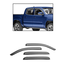 Load image into Gallery viewer, Black Horse Off Road 141648 Rain Guards for Select Toyota Tacoma