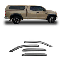 Load image into Gallery viewer, Black Horse Off Road 141655 Rain Guards for Select Toyota Tundra