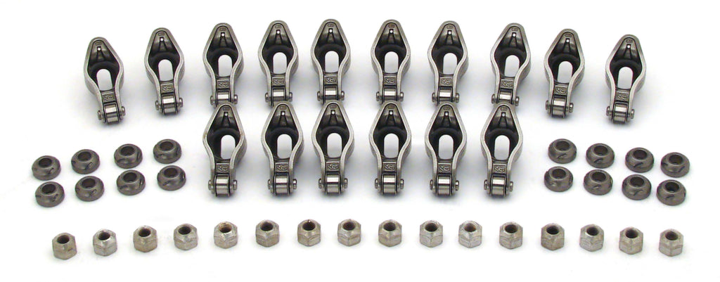 COMP Cams 1417-16 Magnum Roller 1.52 Ratio Rocker Arm Set for '88+ Chevrolet SBC w/ 3/8" Stud for Select Avanti II, Buick Commercial Chassis, Buick Roadmaster, Cadillac Brougham, Cadillac Commercial Chassis, Cadillac Fleetwood, Chevrolet Blazer,