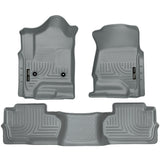Husky Liners 98242 Front & 2nd Seat Floor Liners (Footwell Coverage)
