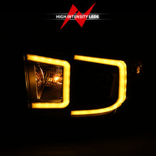 Load image into Gallery viewer, 1417-Tundra-Projector-Headlights-W-Plank-Style-Switchback-Black-W-Amber