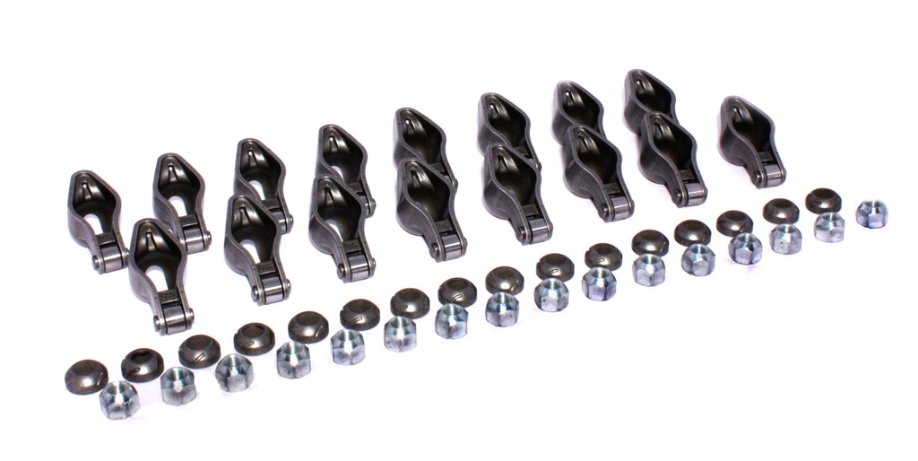 COMP Cams 1418-16 Magnum Roller 1.6 Ratio Rocker Arm Set for '88+ Chevrolet SBC w/ 3/8" Stud for Select Avanti II, Buick Commercial Chassis, Buick Roadmaster, Cadillac Brougham, Cadillac Commercial Chassis, Cadillac Fleetwood, Chevrolet Blazer, Chevrolet