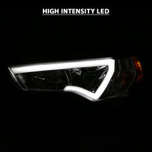 Load image into Gallery viewer, 1418-4-Runner-Projector-Headlights-W-Plank-Style-Switchback-Chrome-W-Amber