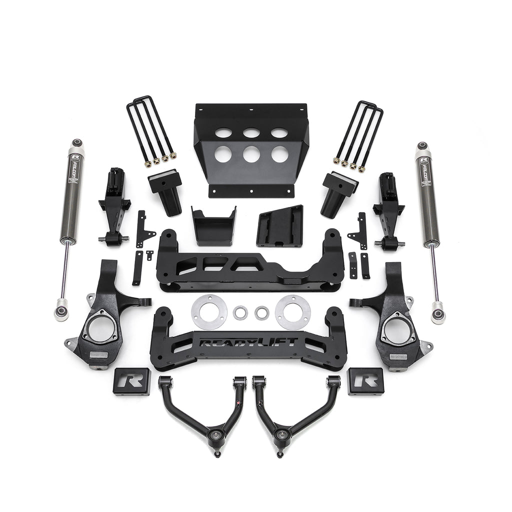 1418-ChevGmc-1500-Rwd4Wd-7In-Big-Lift-Kit-W-Upper-Control-Arms-And-Falcon-Shocks
