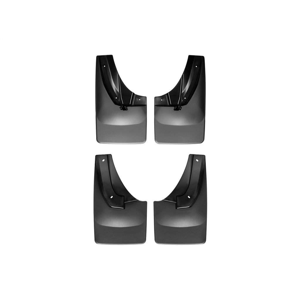 1418-Ram-25003500-Black-No-Drill-Mudflaps-Front--Rear-Set