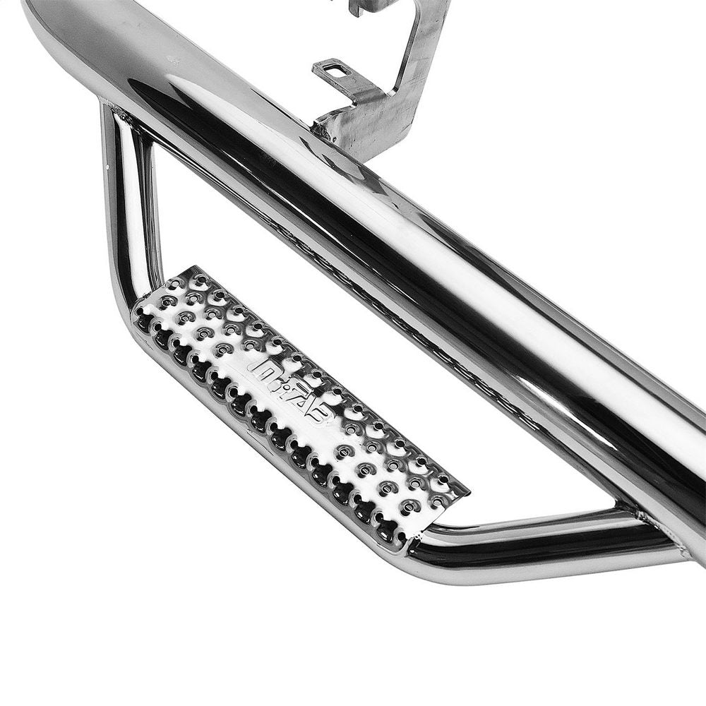 1418-SilveradoSierra-1500-Crewcab-5.8Ft-Wheel-To-Wheel-Nerf-Steps-WCleated-Steps;-Text-Black