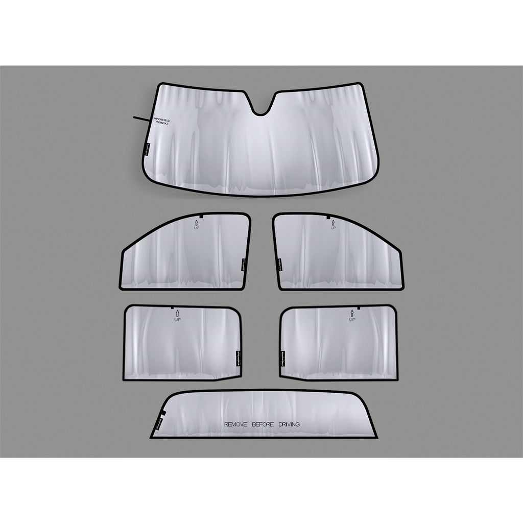 1418-SilveradoSierra-150015C-SilvSierra-25003500-Crew-Cab-Techshade-Sun-Shade-Full-Vehicle-Kit