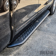 Load image into Gallery viewer, 1419-SilvSierra-15001519-SilvSierra-25003500-Dbl-Cab-Textured-Black-Outlaw-Nerf-Step-Bars