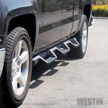 Load image into Gallery viewer, 1419-SilvSierra-1500(6.5-Ft-Bed)15C-25001518-3500-Dbl-Cab-Text-Blk-Hdx-Drop-Wtw-Nerf-Bars