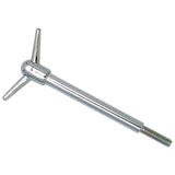 Trans-Dapt 4137 1/4-20 x 3-1/2 in. Tall WING-Style Valve Cover Fasteners; 2-Piece Design-CHROME