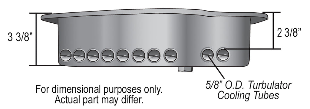 Derale 14200 Transmission Cooling Pan, Reduces Fluid Temps up to 50°F, Increase Capacity for Select Chevrolet Astro, Chevrolet Blazer, Chevrolet C10, Chevrolet C10 Suburban, Chevrolet C15, Chevrolet C20, Chevrolet C20 Suburban, Chevrolet C30, Chevrolet