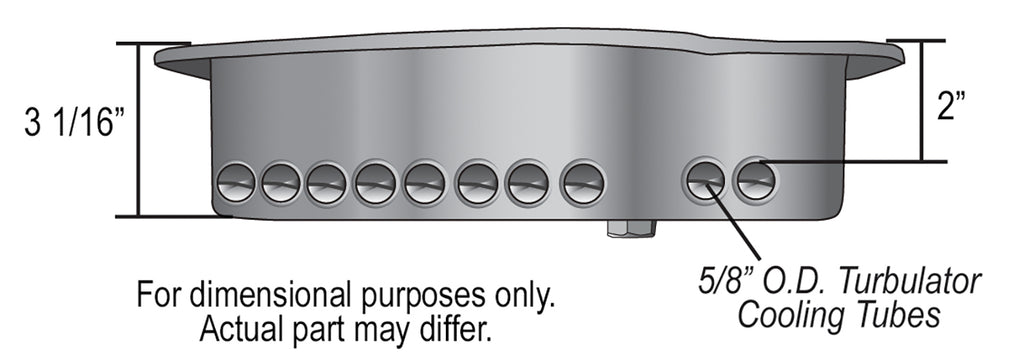 Derale 14201 Transmission Cooling Pan, Reduces Fluid Temps up to 50°F, Increase Capacity for Select Chevrolet Astro, Chevrolet Blazer, Chevrolet C10, Chevrolet C10 Suburban, Chevrolet C15, Chevrolet C1500, Chevrolet C20, Chevrolet C20 Suburban, Chevrolet