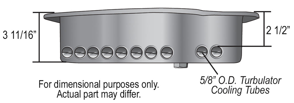 Derale 14204 Transmission Cooling Pan, Reduces Fluid Temps up to 50°F, Increase Capacity for Select Chevrolet Astro, Chevrolet Avalanche, Chevrolet Avalanche 1500, Chevrolet Avalanche 2500, Chevrolet Blazer, Chevrolet C1500, Chevrolet C1500 Suburban,