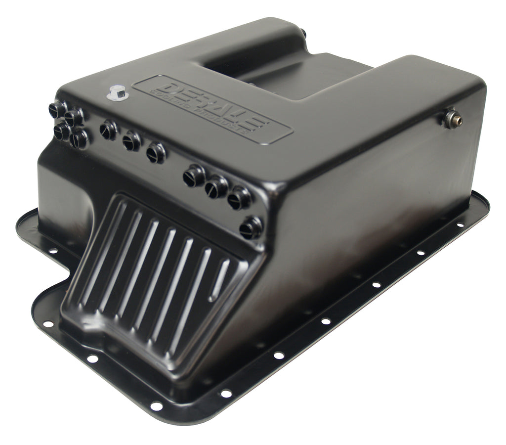 Derale 14208 Transmission Cooling Pan, Reduces Fluid Temps up to 50°F, Increase Capacity for Select Ford Aerostar, Ford Bronco, Ford Bronco II, Ford Club Wagon, Ford E-150, Ford E-150 Club Wagon, Ford E-150 Econoline, Ford E-150 Econoline Club Wagon,