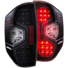 Load image into Gallery viewer, 1421-Tundra-L.E.D-Taillights-Black-Clear-DriverPassenger