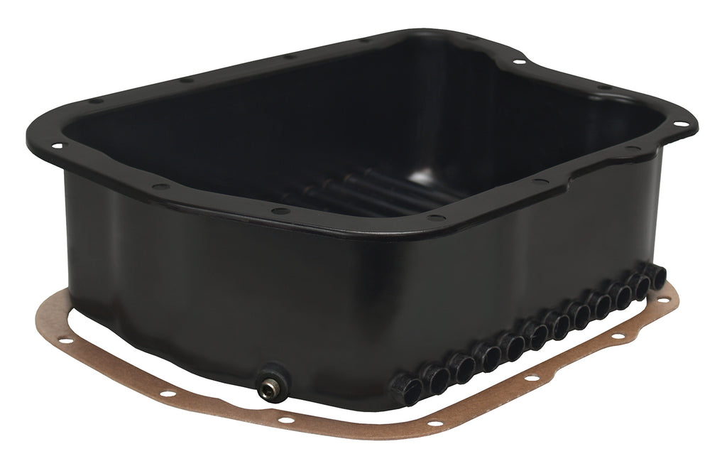 Derale 14210 Transmission Cooling Pan, Reduces Fluid Temps up to 50°F, Increase Capacity for Select Dodge B150, Dodge B1500, Dodge B250, Dodge B2500, Dodge B350, Dodge B3500, Dodge Caravan, Dodge D100, Dodge D150, Dodge D250, Dodge D350, Dodge Dakota,