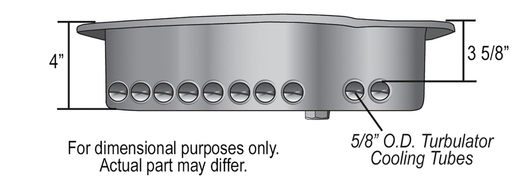 Derale 14210 Transmission Cooling Pan, Reduces Fluid Temps up to 50°F, Increase Capacity for Select Dodge B150, Dodge B1500, Dodge B250, Dodge B2500, Dodge B350, Dodge B3500, Dodge Caravan, Dodge D100, Dodge D150, Dodge D250, Dodge D350, Dodge Dakota,