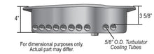 Load image into Gallery viewer, Derale 14210 Transmission Cooling Pan, Reduces Fluid Temps up to 50°F, Increase Capacity for Select Dodge B150, Dodge B1500, Dodge B250, Dodge B2500, Dodge B350, Dodge B3500, Dodge Caravan, Dodge D100, Dodge D150, Dodge D250, Dodge D350, Dodge Dakota,