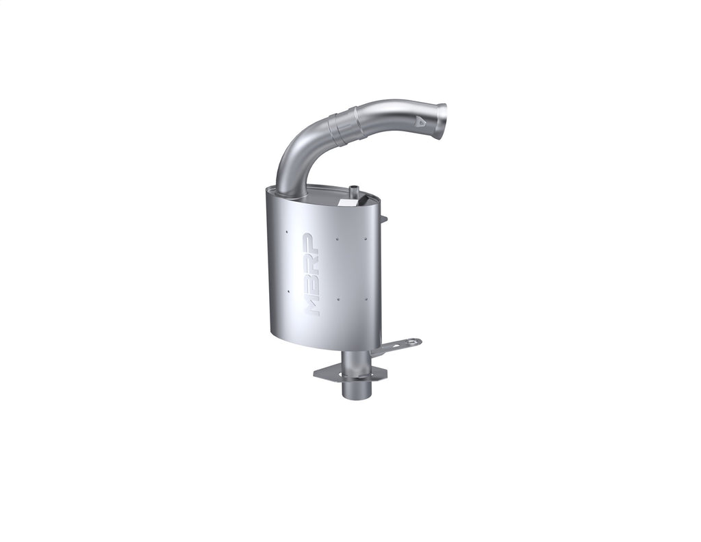 MBRP Exhaust 142Q106 Snowmobile Quiet Trail Muffler for Select Ski-Doo Expedition LE E-TEC 600R, Ski-Doo Expedition SE E-TEC 600R, Ski-Doo Expedition SE E-TEC 850, Ski-Doo Expedition Xtreme E-TEC 850, Ski-Doo Renegade Enduro E-TEC 600R, Ski-Doo Renegade