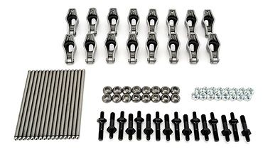 COMP Cams 1431-KIT Magnum 1.6 Rocker Arm, HE Pushrod and Stud Kit for Ford 289-302