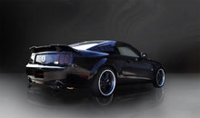 Load image into Gallery viewer, Corsa Performance 14314BLK 2.5in. Axle-Back Dual Rear Exit with Single 4.0in. Black PVD Pro-Series Tips for Select Ford Mustang