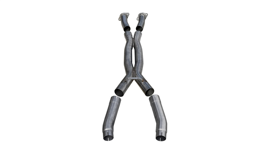 Corsa Performance 14353 3.0in. Double X-Pipe for Select Chevrolet Corvette