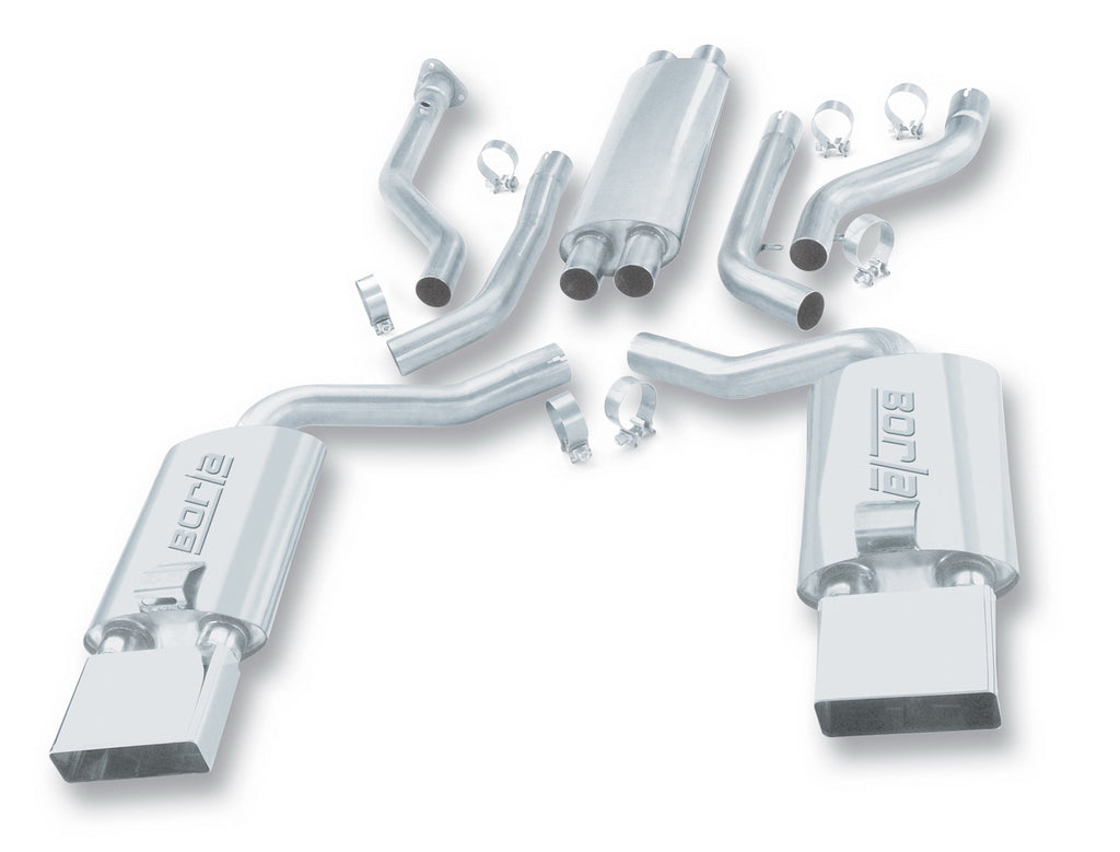 Borla 14385 Cat-Back Exhaust System - S-Type for Select Chevrolet Corvette