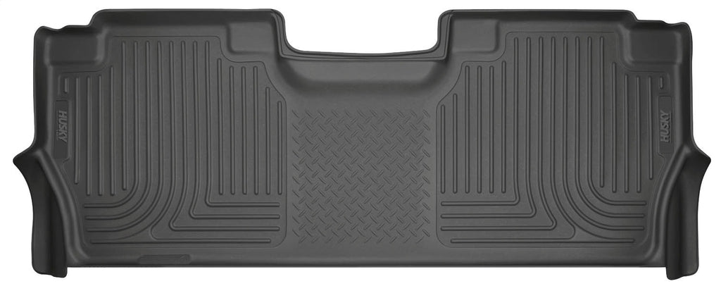 Husky Liners 14401 Weatherbeater-2nd Seat Floor Liner for Select Ford F-150, Ford F-150 Lightning, Ford F-250 Super Duty, Ford F-350 Super Duty, Ford F-450 Super Duty