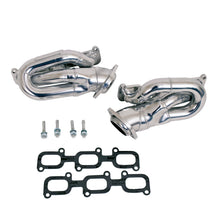 Load image into Gallery viewer, BBK Performance Parts 14420 2011-2017 MUSTANG 3.7L V6 1-5/8 SHORTY EXHAUST HEADERS (Polished Silver Ceramic) for Select Ford Mustang