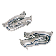 Load image into Gallery viewer, BBK Performance Parts 14420 2011-2017 MUSTANG 3.7L V6 1-5/8 SHORTY EXHAUST HEADERS (Polished Silver Ceramic) for Select Ford Mustang