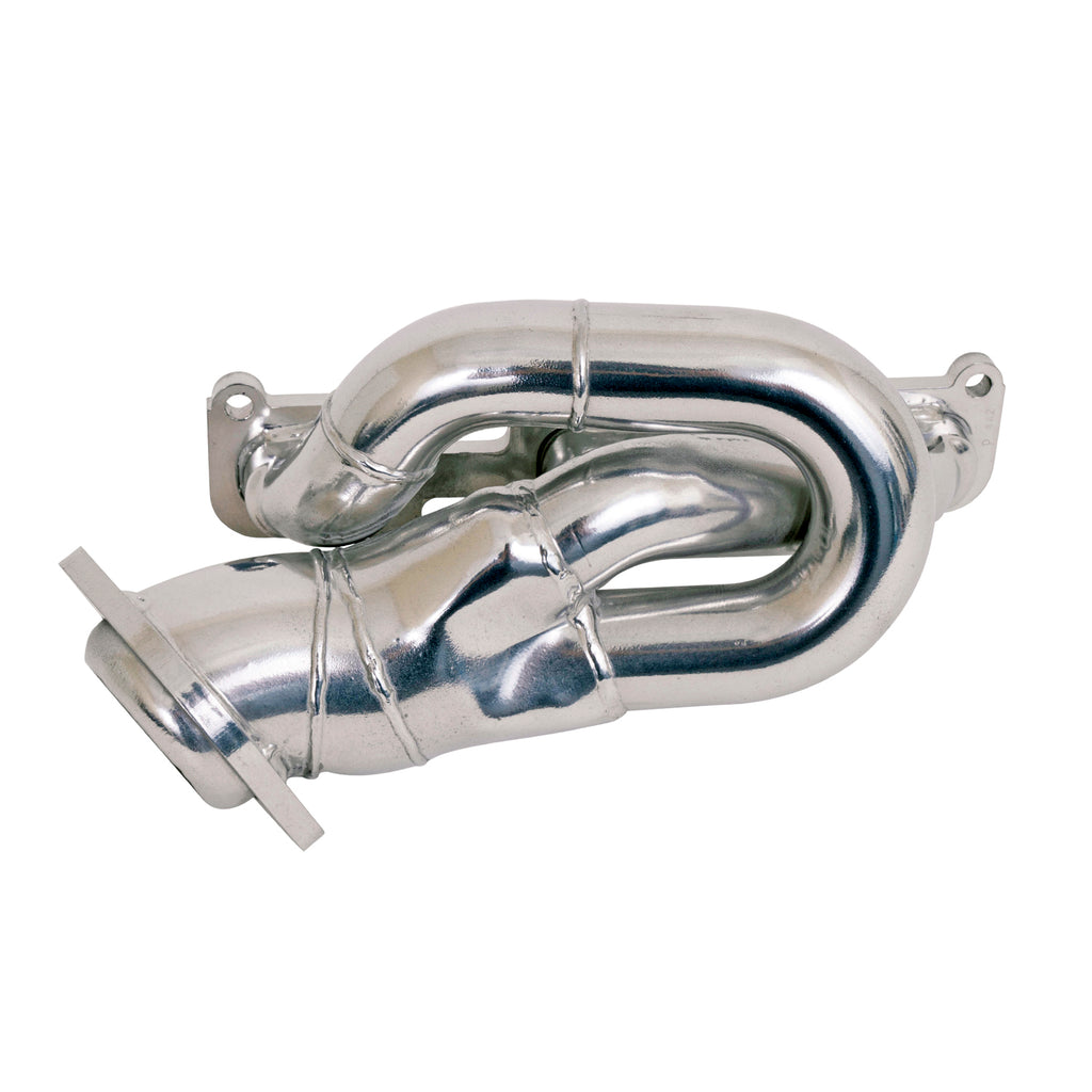 BBK Performance Parts 14420 2011-2017 MUSTANG 3.7L V6 1-5/8 SHORTY EXHAUST HEADERS (Polished Silver Ceramic) for Select Ford Mustang