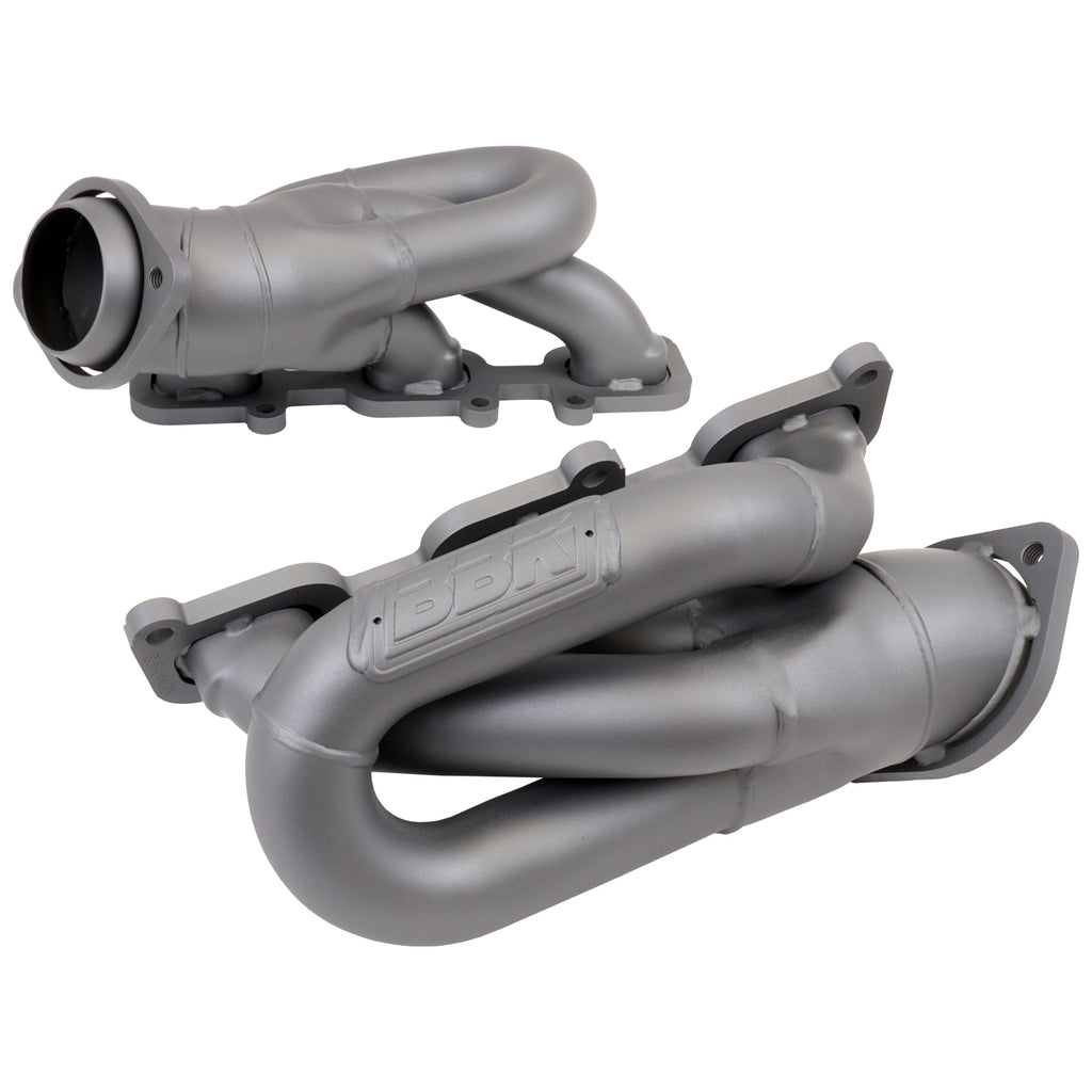 BBK Performance Parts 1442 2011-2017 FORD MUSTANG 3.7L V6 1-5/8 SHORTY HEADERS (Titanium Ceramic) for Select Ford Mustang