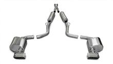 Load image into Gallery viewer, Corsa Performance 14436 2.5in. Cat-Back Dual Rear Exit with GTX Polished Tips for Select Dodge Challenger